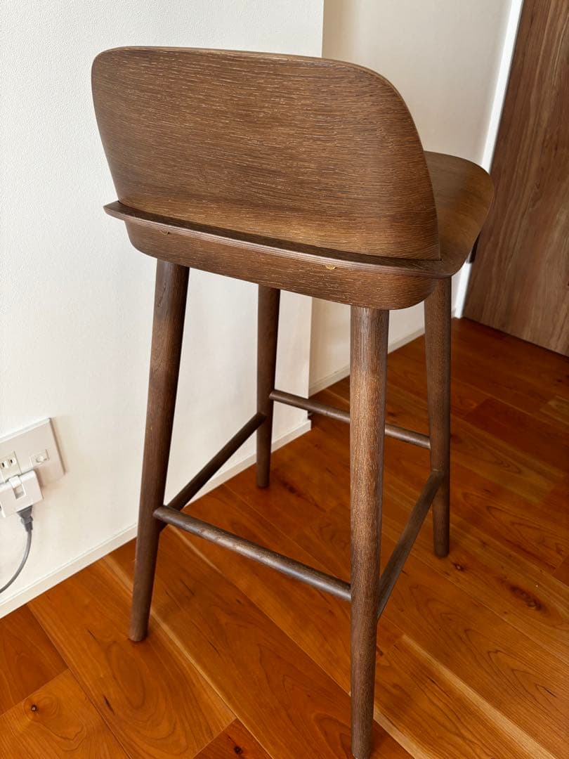 muuto NERD BAR STOOL 座面高さ75cm 木製バースツール1脚
