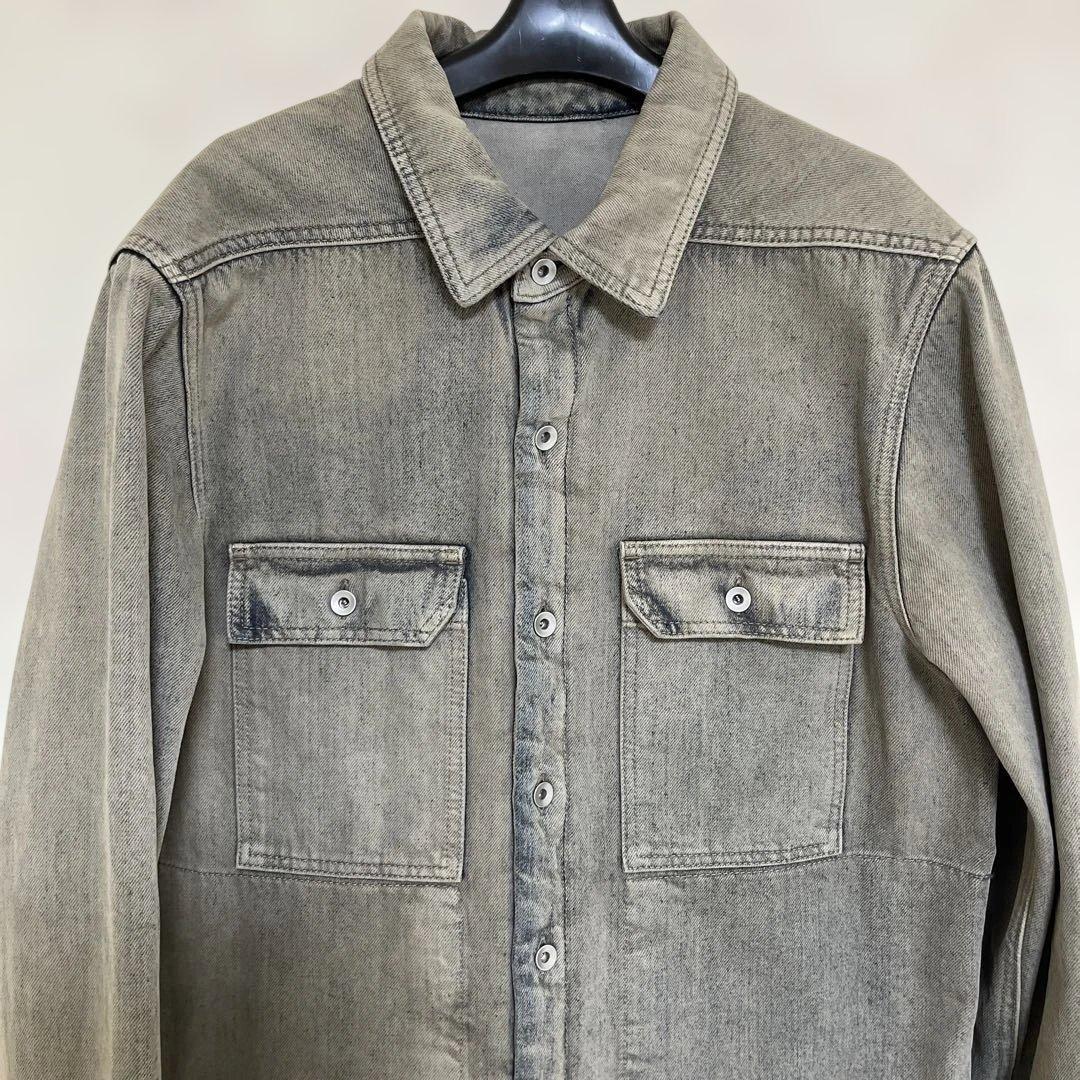 22AW Rick Owens DRKSHDW OUTERSHIRT S試着のみ