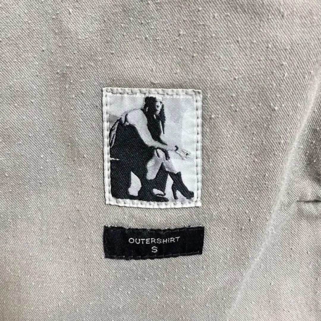 22AW Rick Owens DRKSHDW OUTERSHIRT S試着のみ