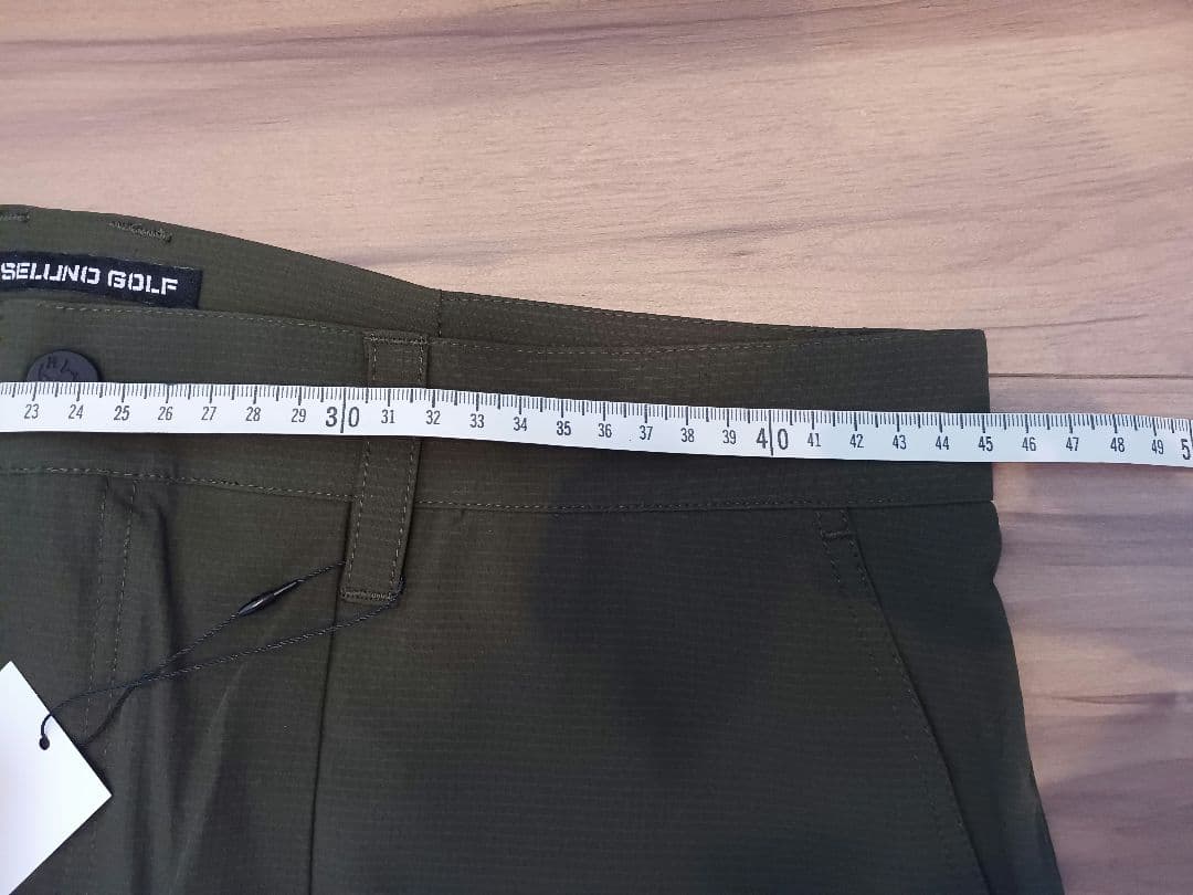 ラッセルノゴルフ ドライ スラックス ロングパンツ カーキ　サイズ7 2XL