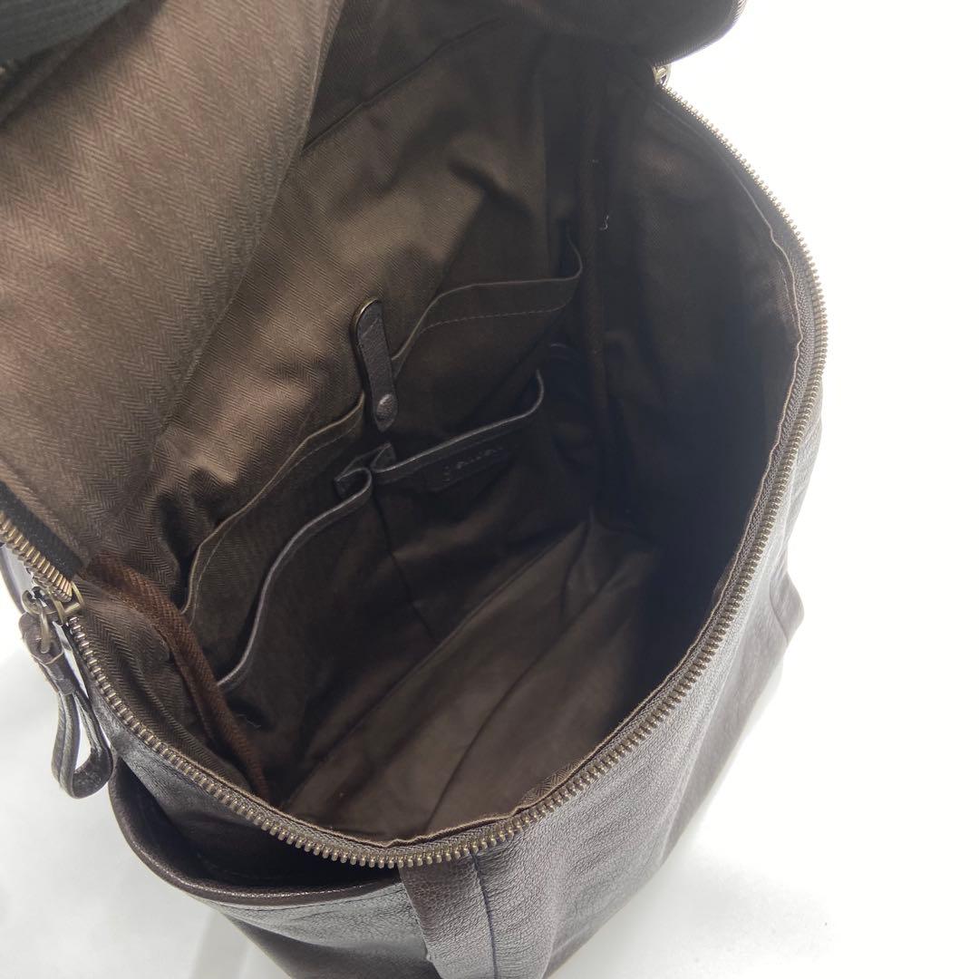 極美品　genten ゲンテン　リュック　ゴートベーシック　レザー　グレー