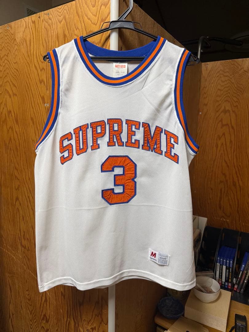 Supreme バスケットボールユニフォーム Mサイズ NEW YORK 3番