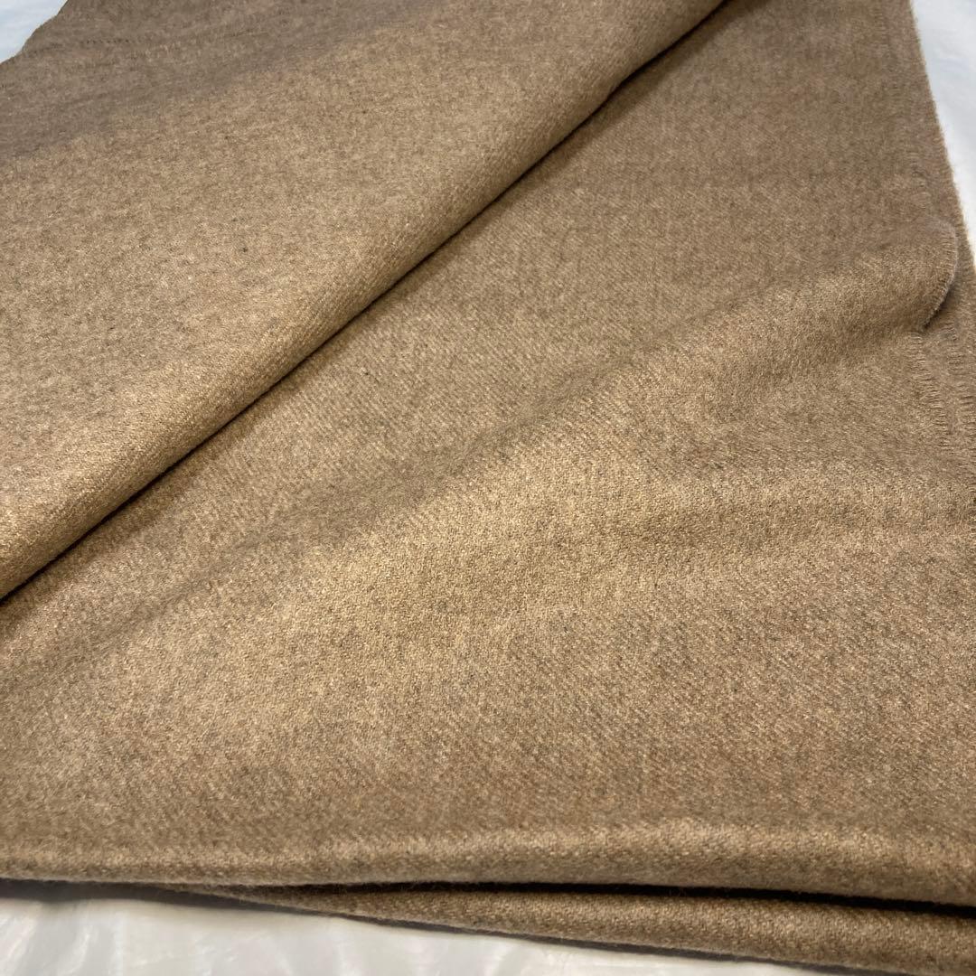 極美品 ジョンストンズ カシミヤ100％ 大判ストール オッター 国内正規品