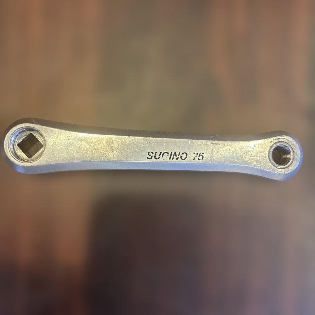 中古sugino75 クランク右側のみ NJS刻印あり165mm sugino75 クランク