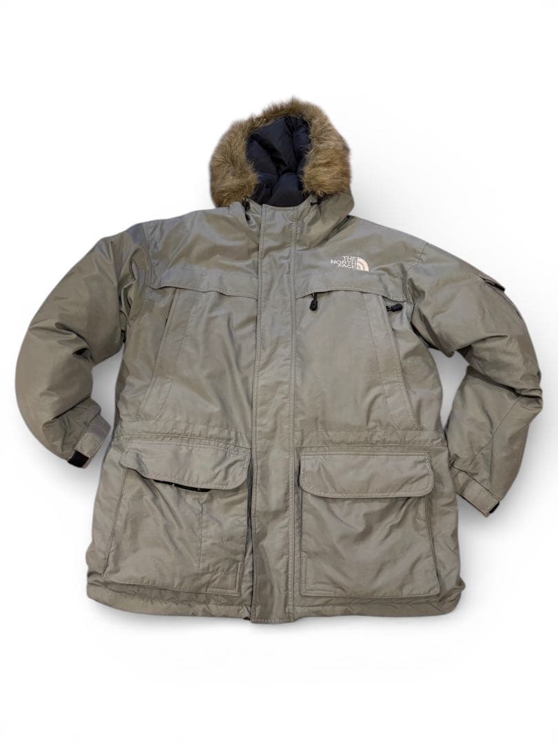 ザノースフェイス　マクマードパーカー　ライトグリーン　M ファー　ND01102