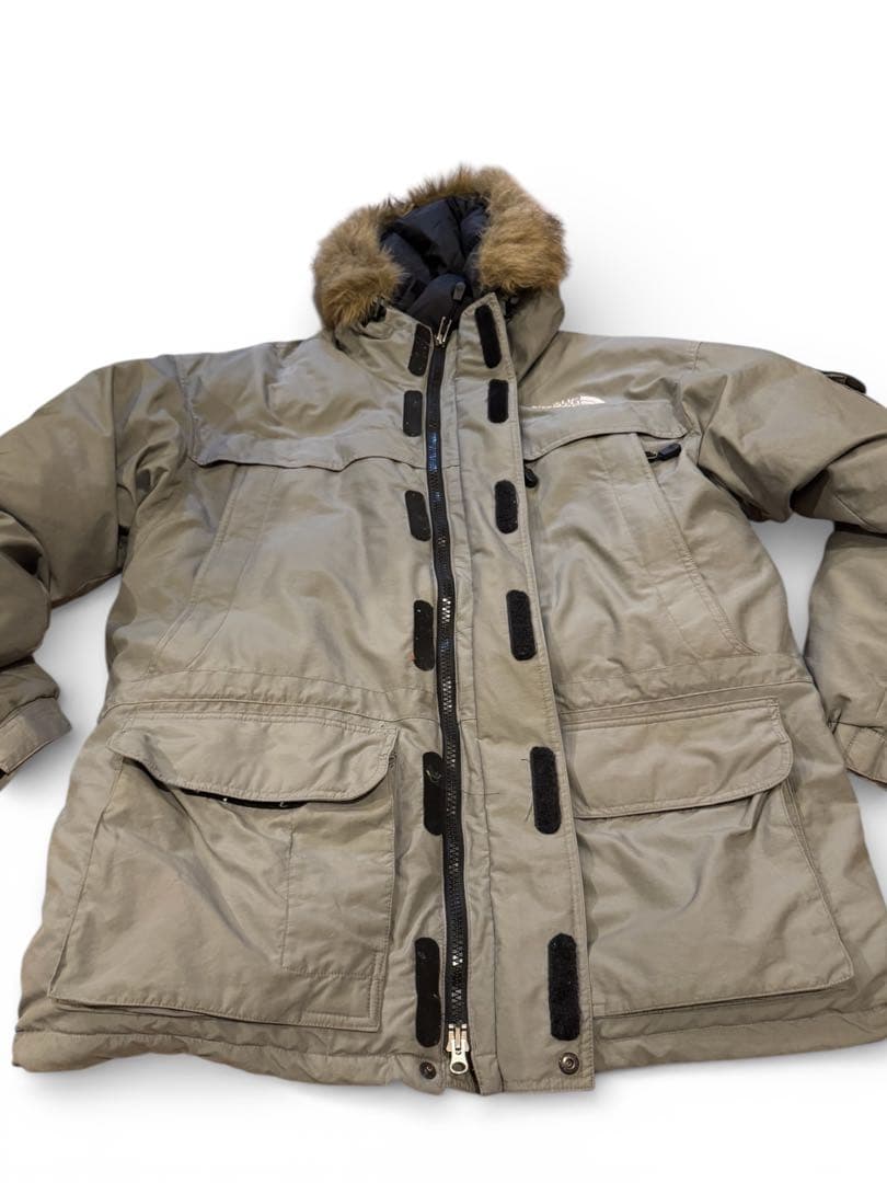 ザノースフェイス　マクマードパーカー　ライトグリーン　M ファー　ND01102