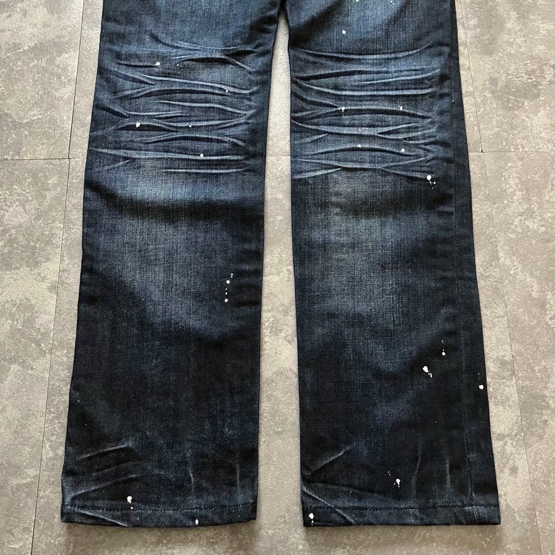 roen × semantic design crushed denim Y2K