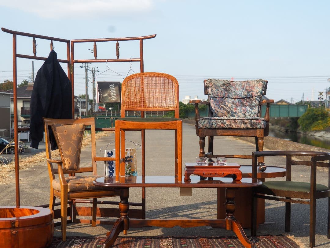 “柏木工”キャスターアームチェア