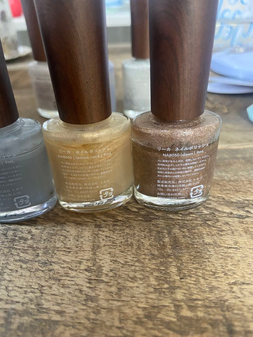 rihka ネイルポリッシュ　マニキュア　6本セット