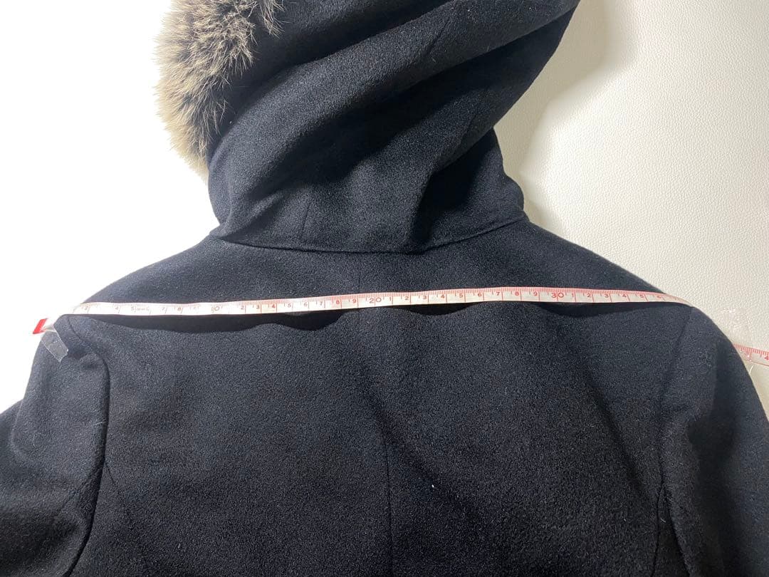 TOCCA/０サイズ/フォックスファーフード付カシミヤコート/超美品【期間限定】