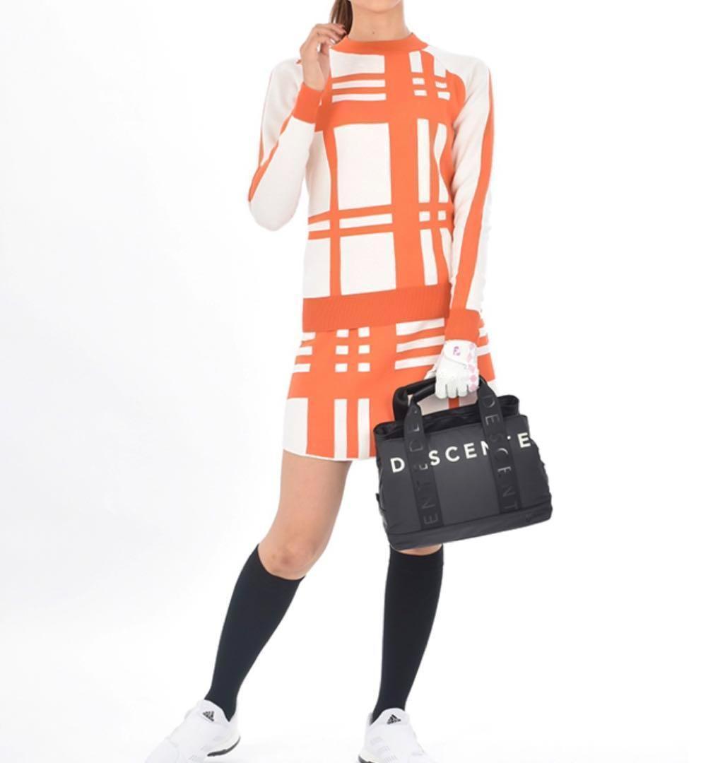 DESCENTE デサント ゴルフ セットアップ ニット スカート 上下セット