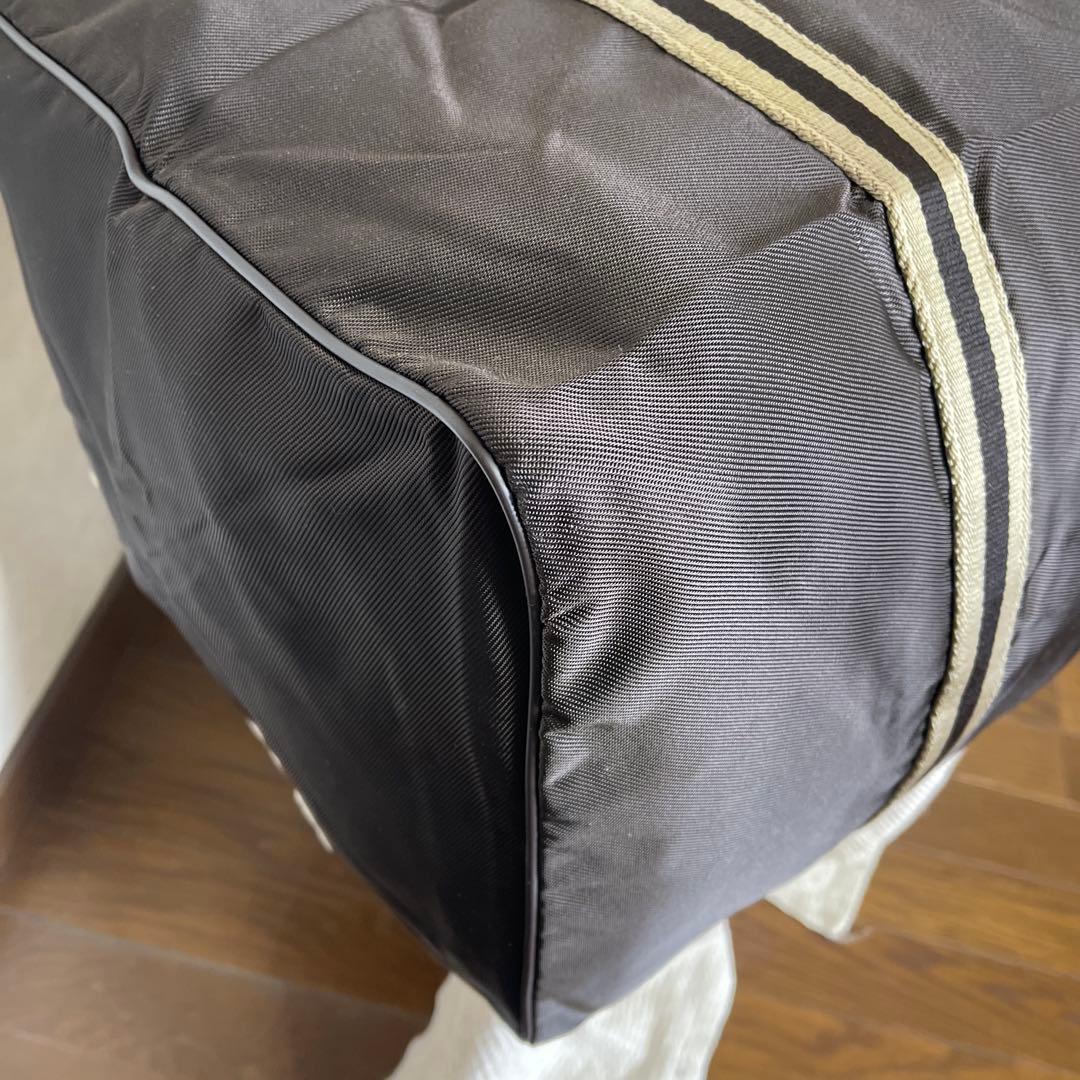 ◇美品 GUCCI グッチ ボストンバッグ トラベルバッグ ナイロン ブラウン◇