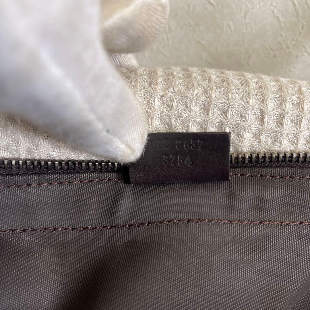 ◇美品 GUCCI グッチ ボストンバッグ トラベルバッグ ナイロン ブラウン◇