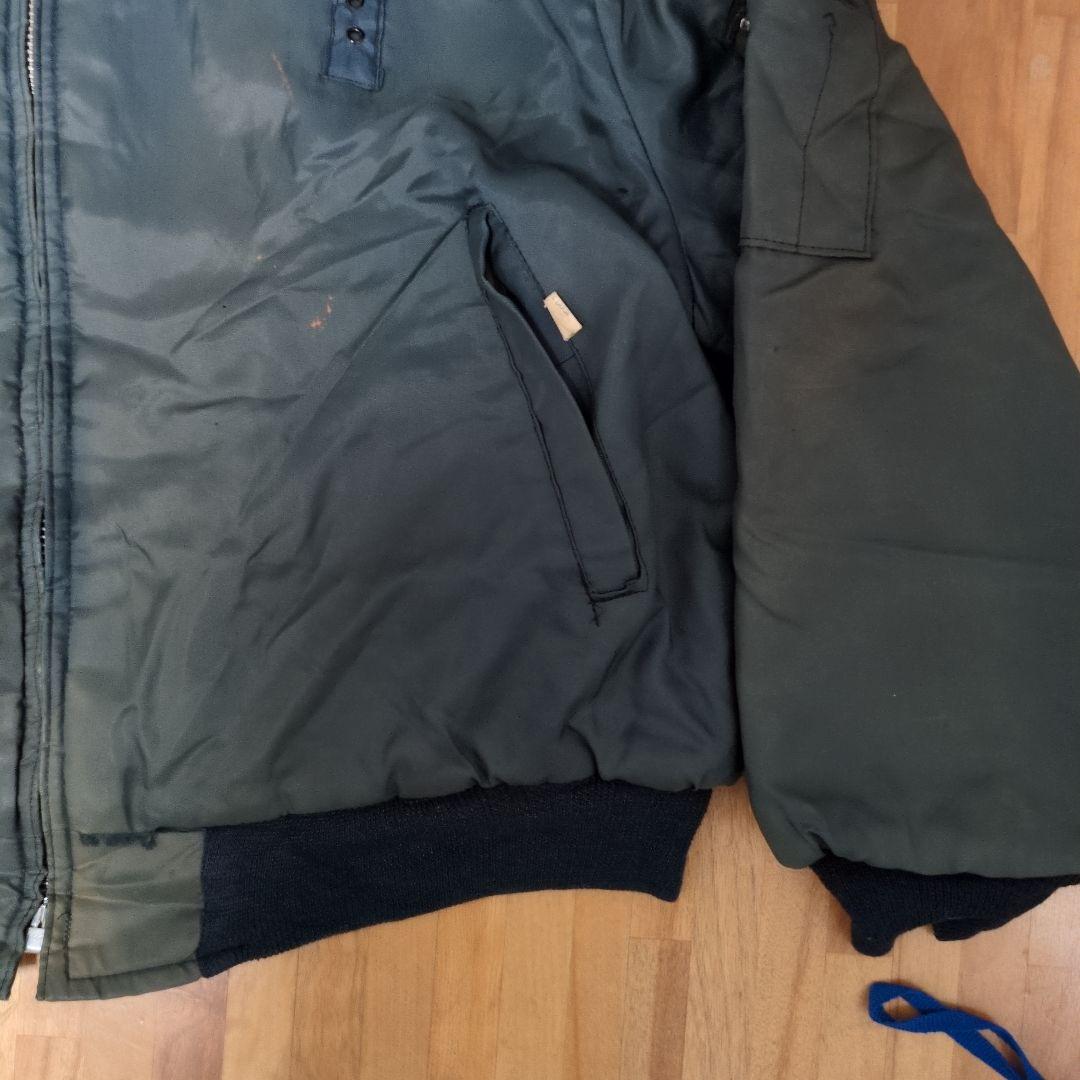 が*が様 80s FLIGHT JACKET ボア襟 ナイロンブルゾン