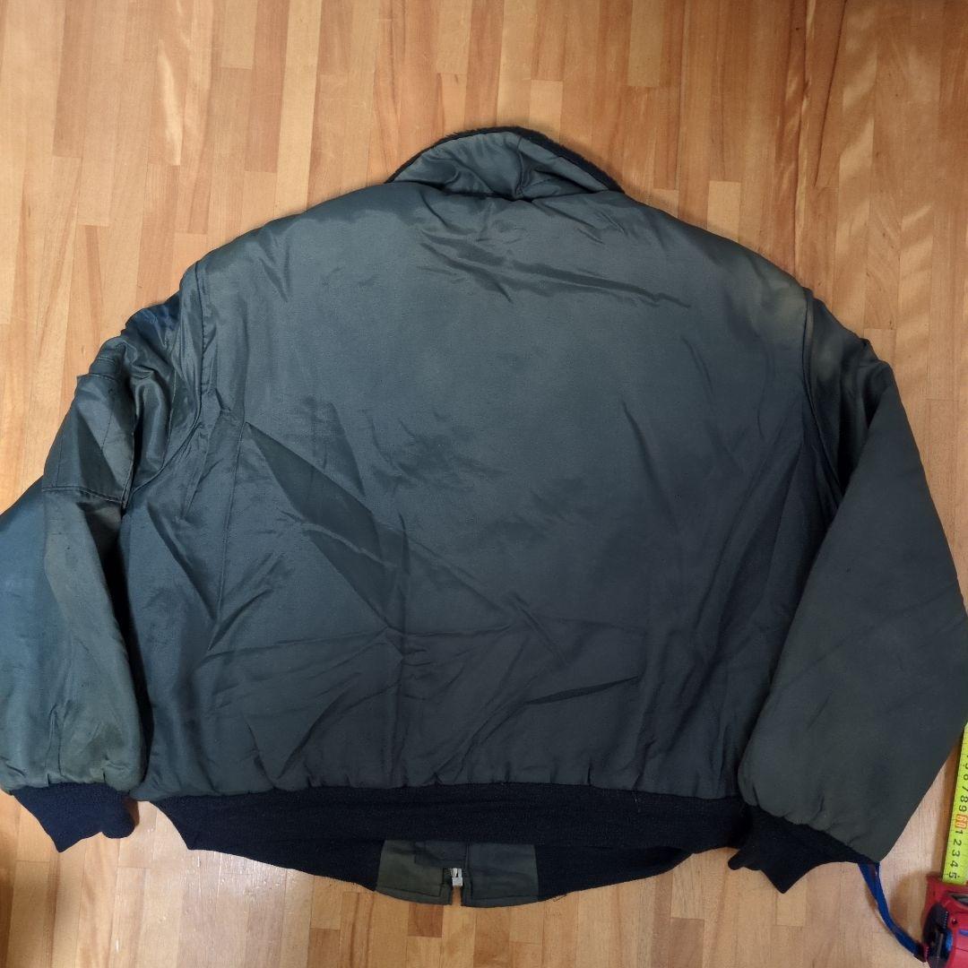 が*が様 80s FLIGHT JACKET ボア襟 ナイロンブルゾン