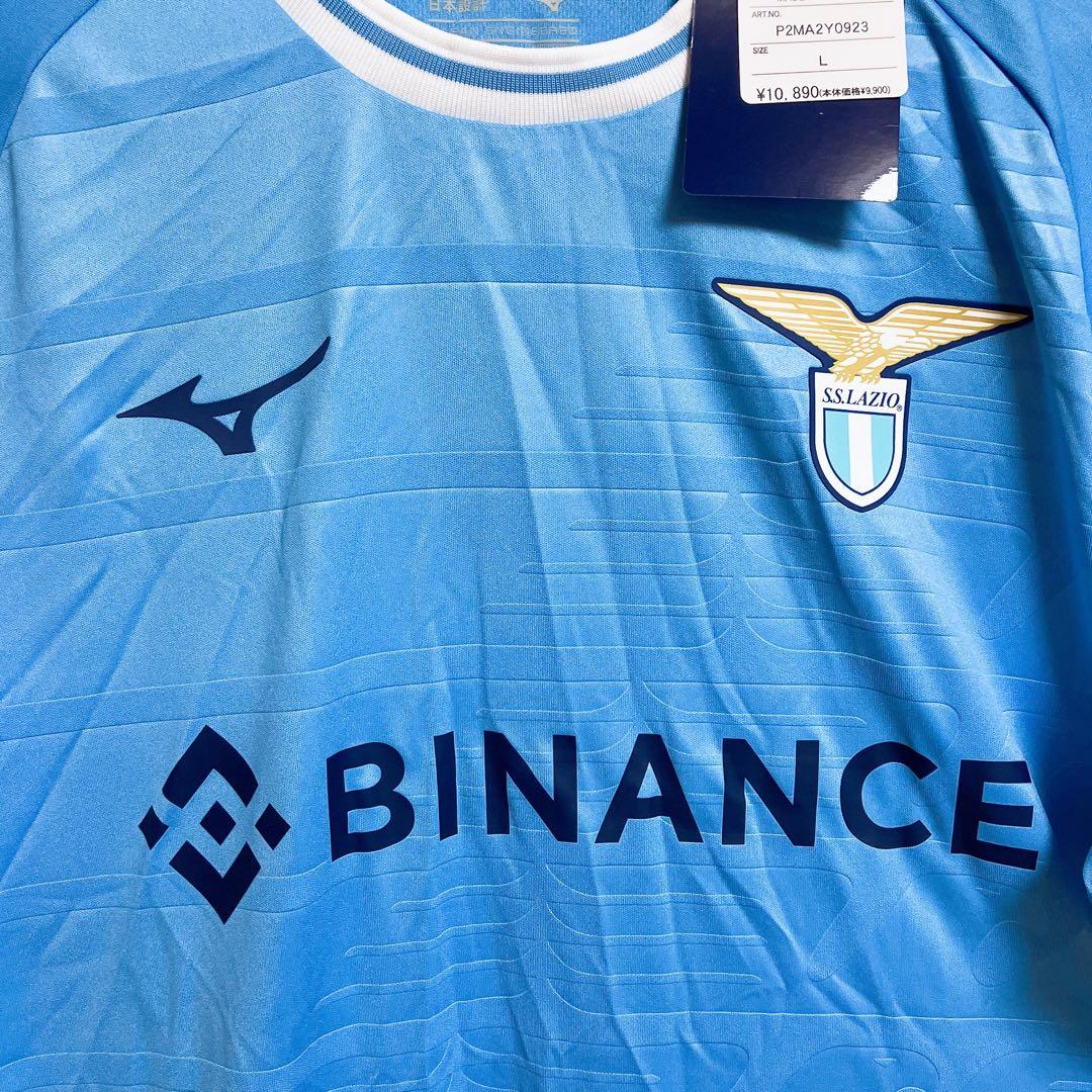 [新品] Lazio binance サッカー ユニフォーム　Lサイズ 鎌田