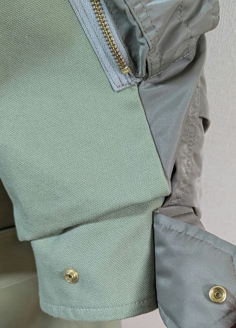 sacai✖Carhartt WIP Duck✖Nylon twill coat