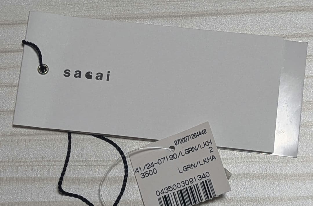 sacai✖Carhartt WIP Duck✖Nylon twill coat