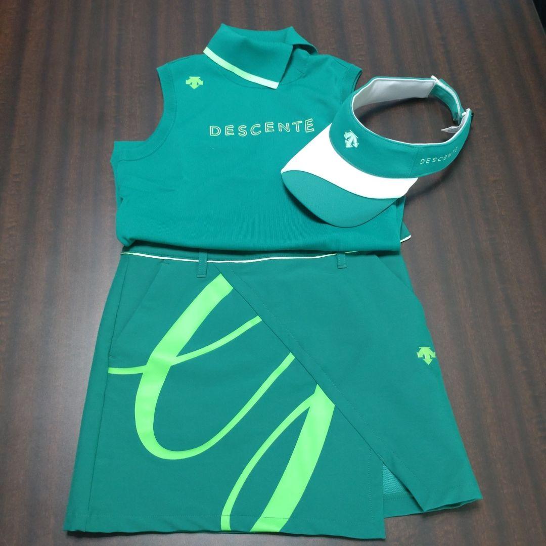 DESCENTE ゴルフウェアセット【SS】【S】