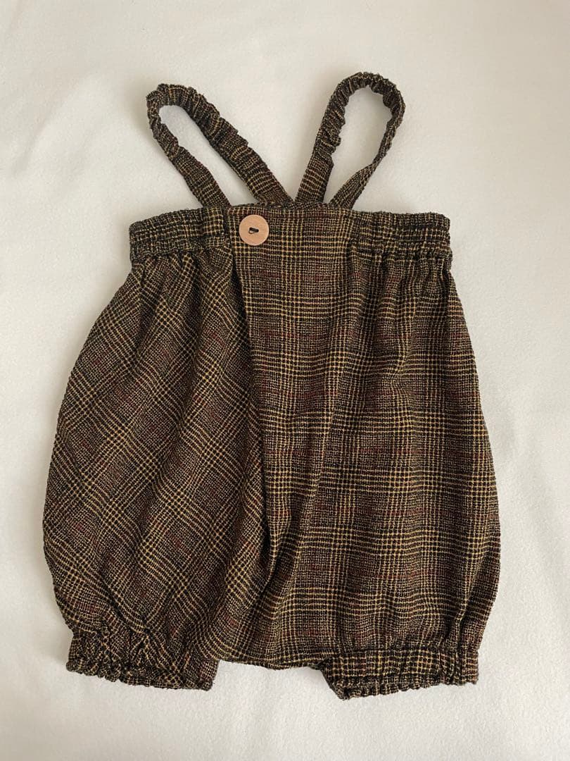 2Y】HELLO LUPO ブルマ サス付き デニム ロンパース 2Y】HELLO LUPO