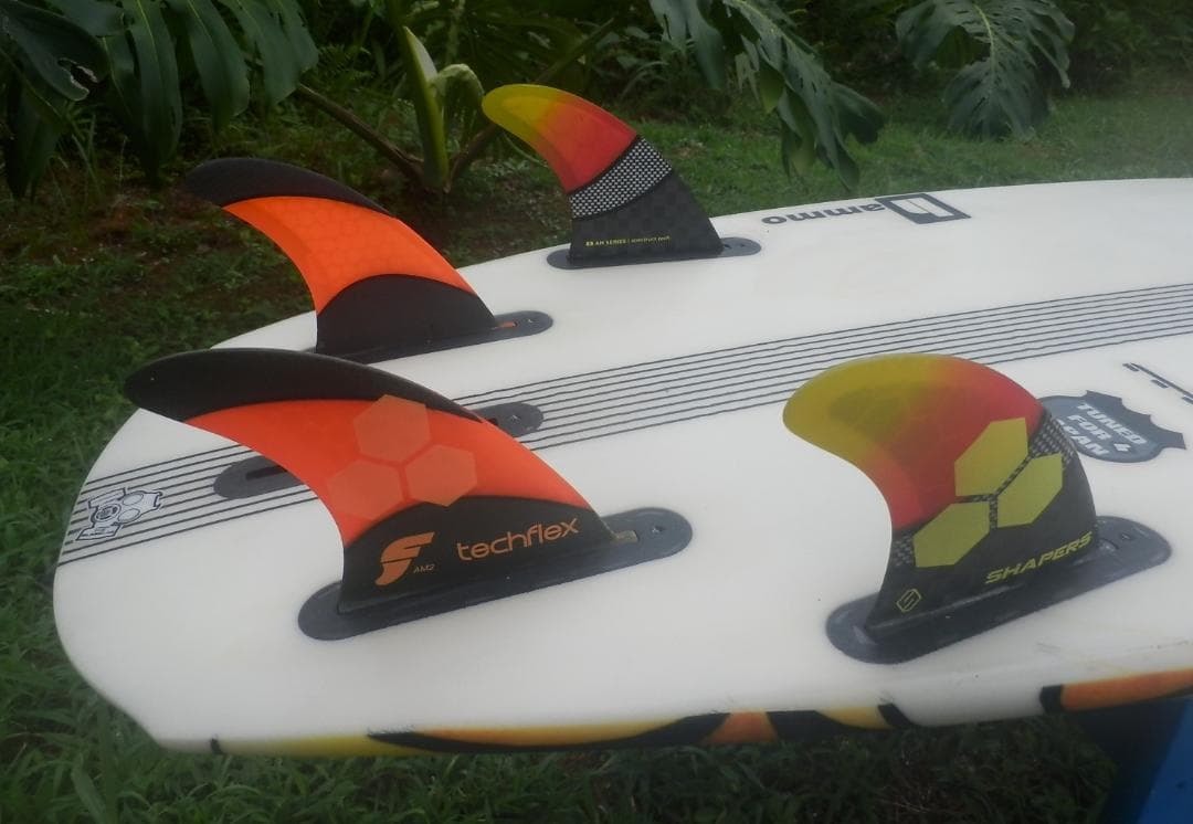 アルメリック　クワッドフィン　フューチャーズ　techflex　SHAPERS