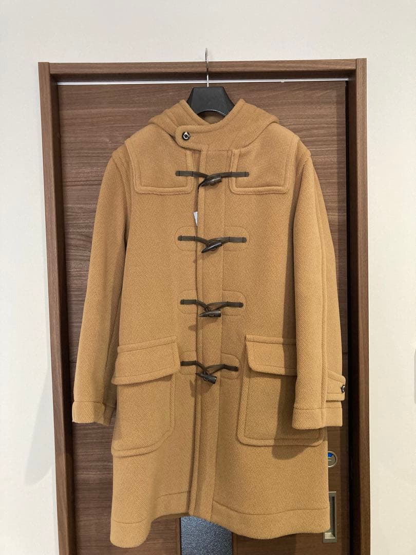 yuz　未使用INVERTEREインバーティア　ダッフルコートキャメル36