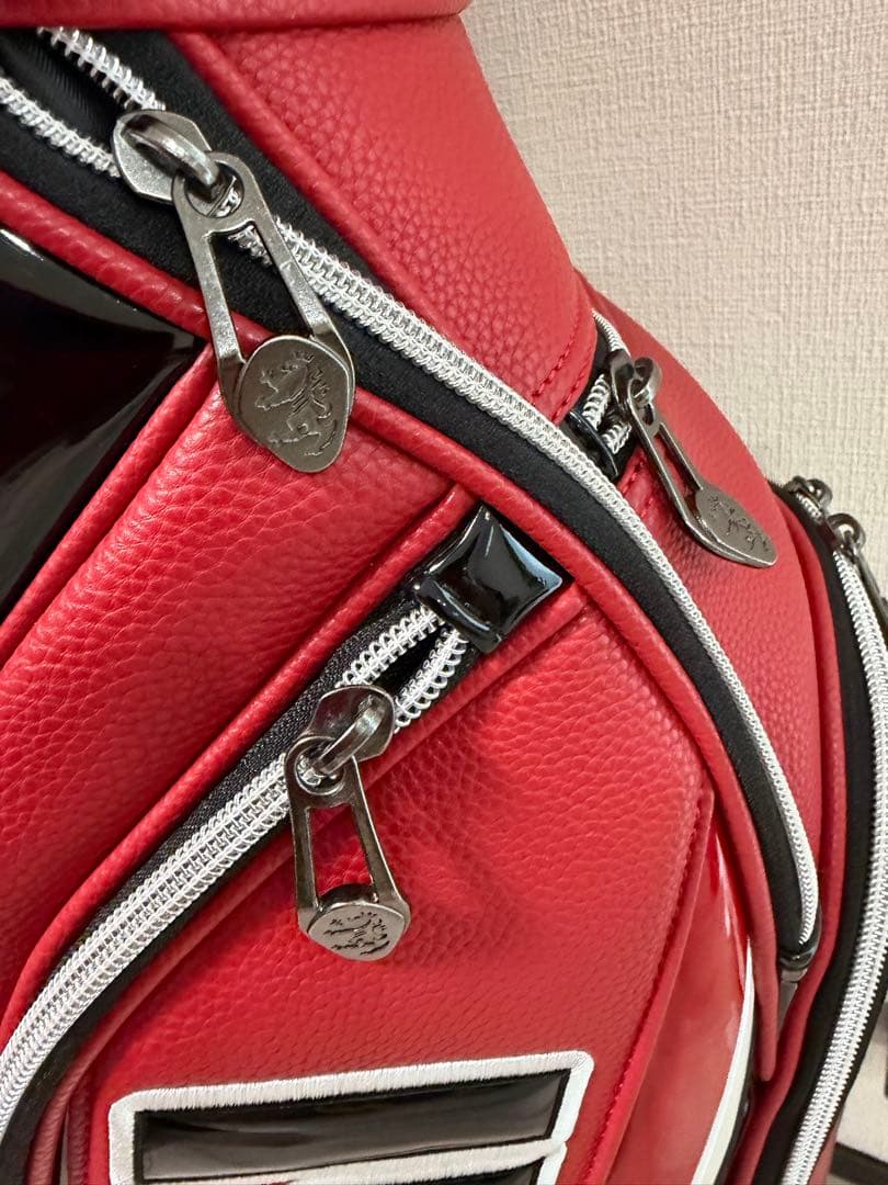 ★Admiral ★アドミラル★レッド★キャディバッグ★美品