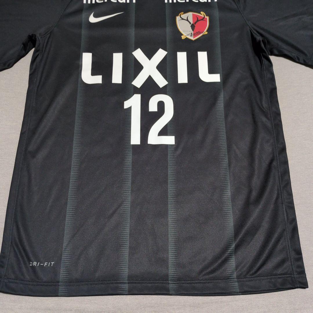 鹿島アントラーズ 2018トレーニングマッチ用 ユニフォーム 黒 L 12番