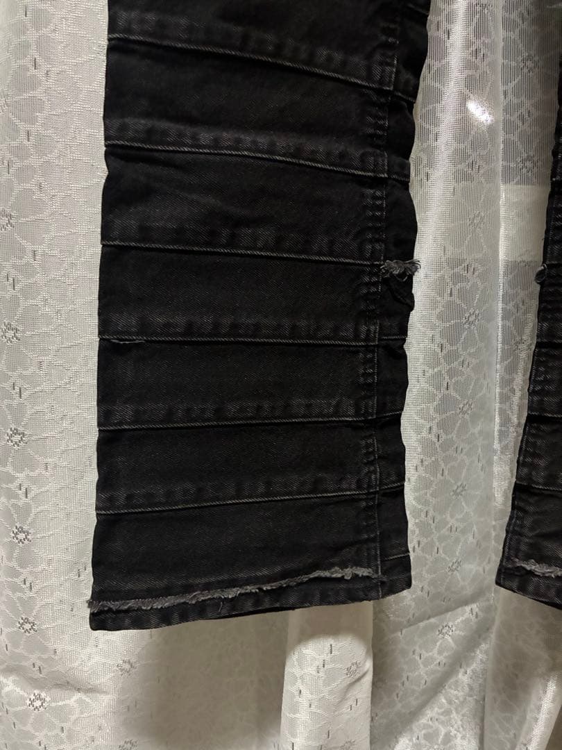 【美品】THEE HYSTERIC XXX・ウミヘビデニム・ブラック・サイズL