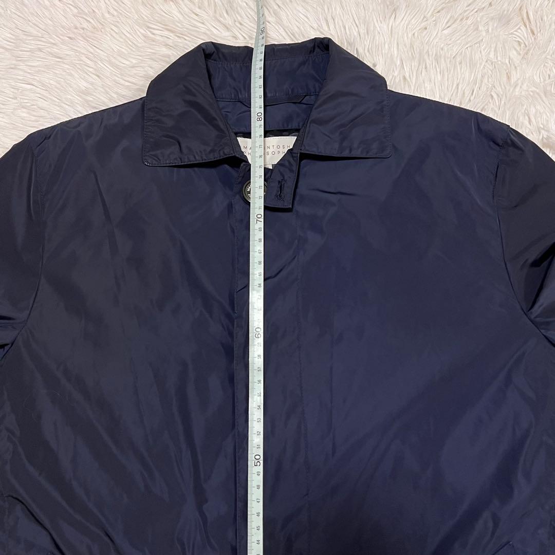 【美品】MACKINTOSH ダウンライナー付　ステンカラーコート ナイロン