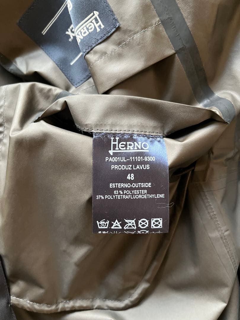 HERNO Laminar GORE-TEX 撥水モッズコート PA001UL
