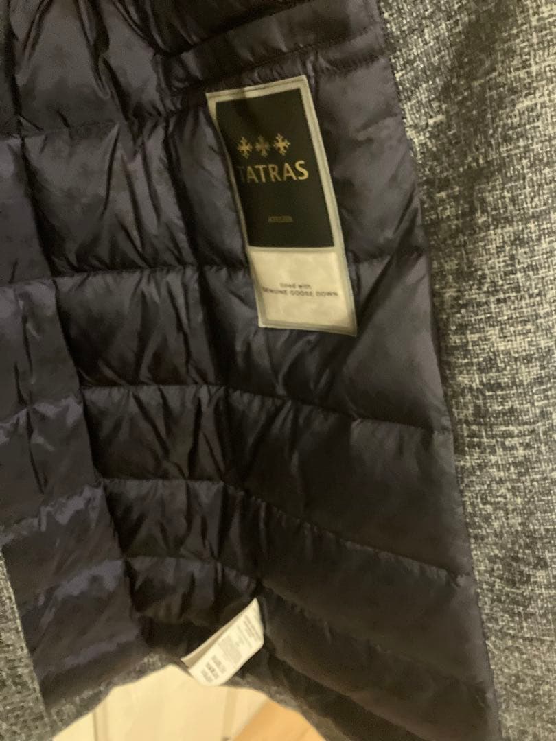 TATRASツイード調ダウンコート