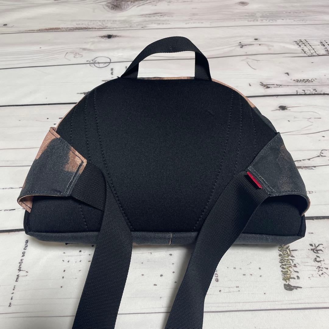 Supreme ノースフェイス　ボディバッグ　ウエストポーチ　デニム柄　茶色