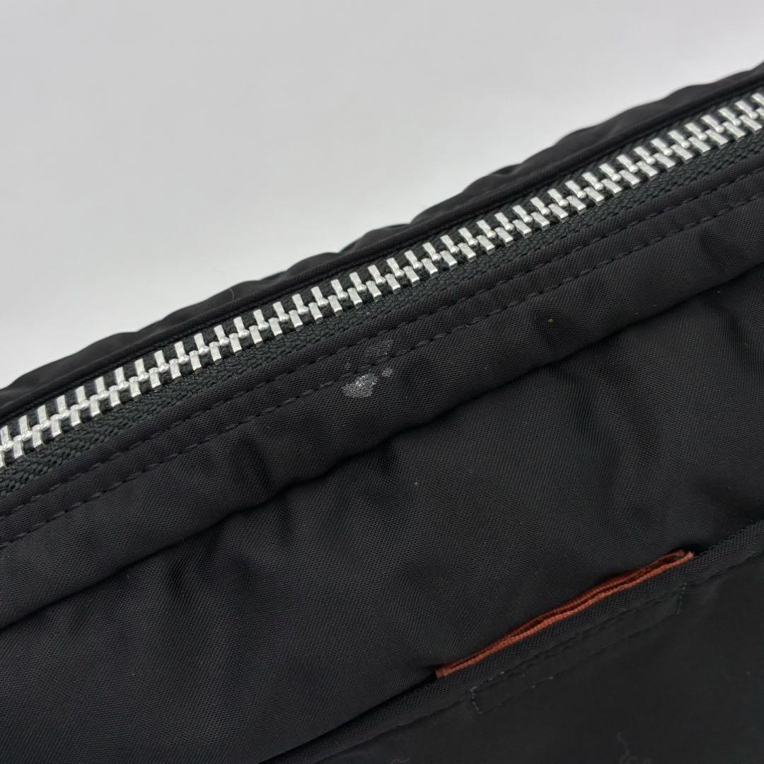 ポーター タンカー ショルダーバッグ 黒 ナイロン 半月 廃盤 男女兼用 日本製