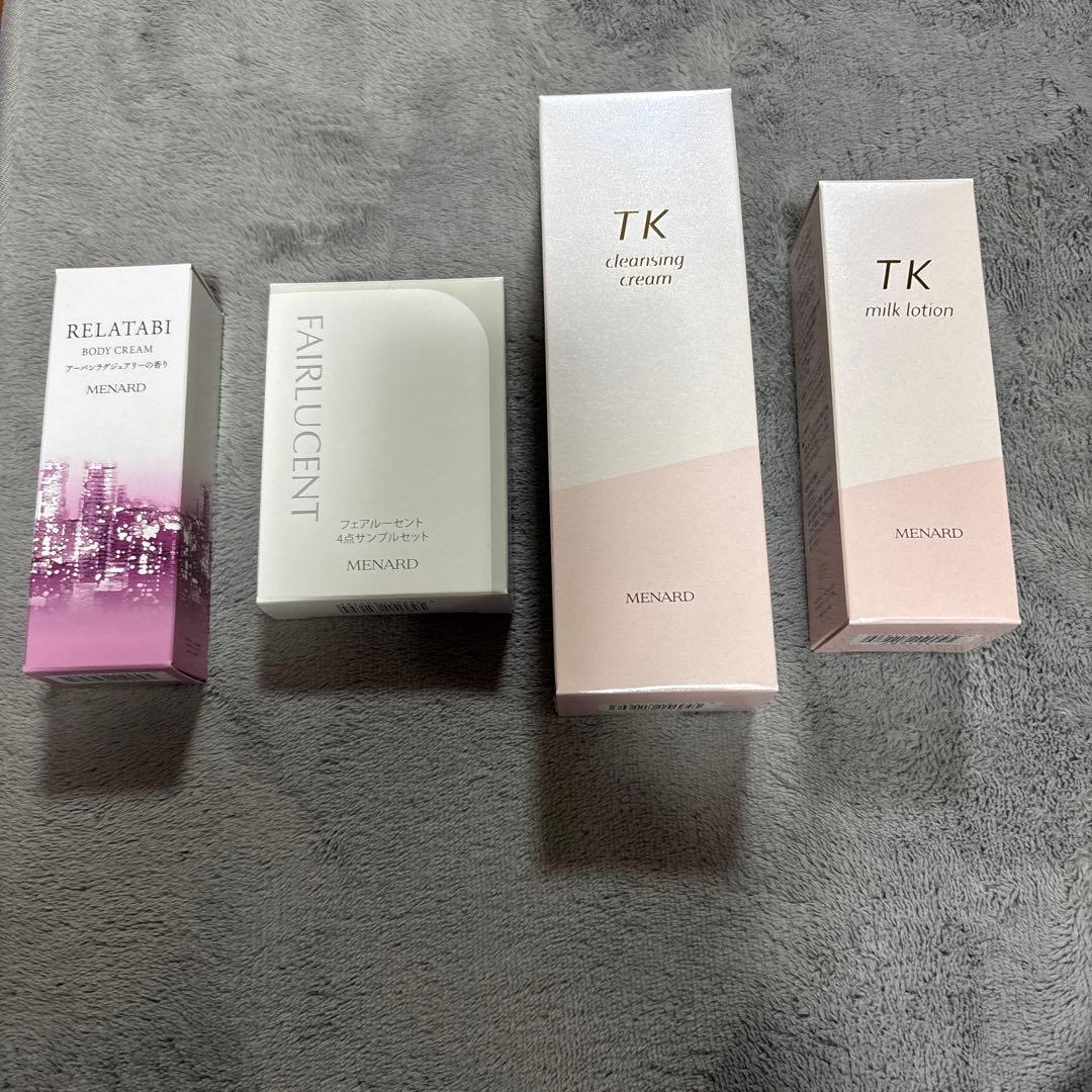 MENARD TK ミルクローション & クレンジングクリーム セット - メルカリ