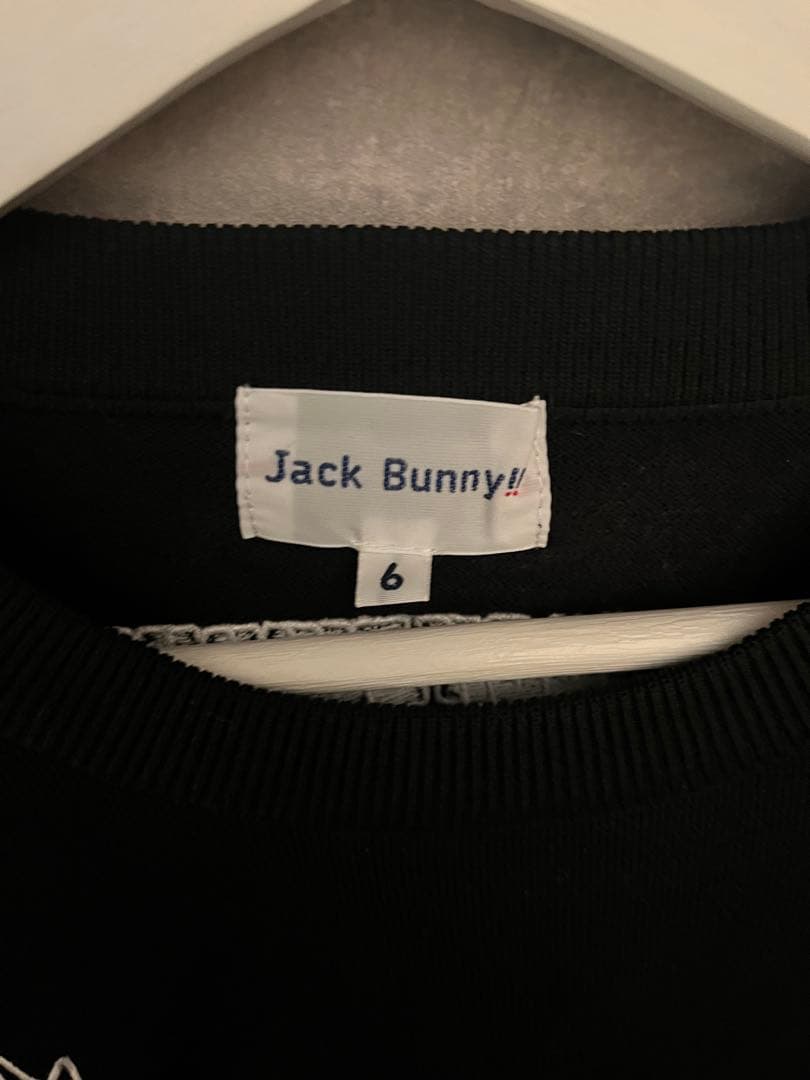 Jack Bunny!!ドラえもんジャガーニット サイズ6 【XL】ブラック