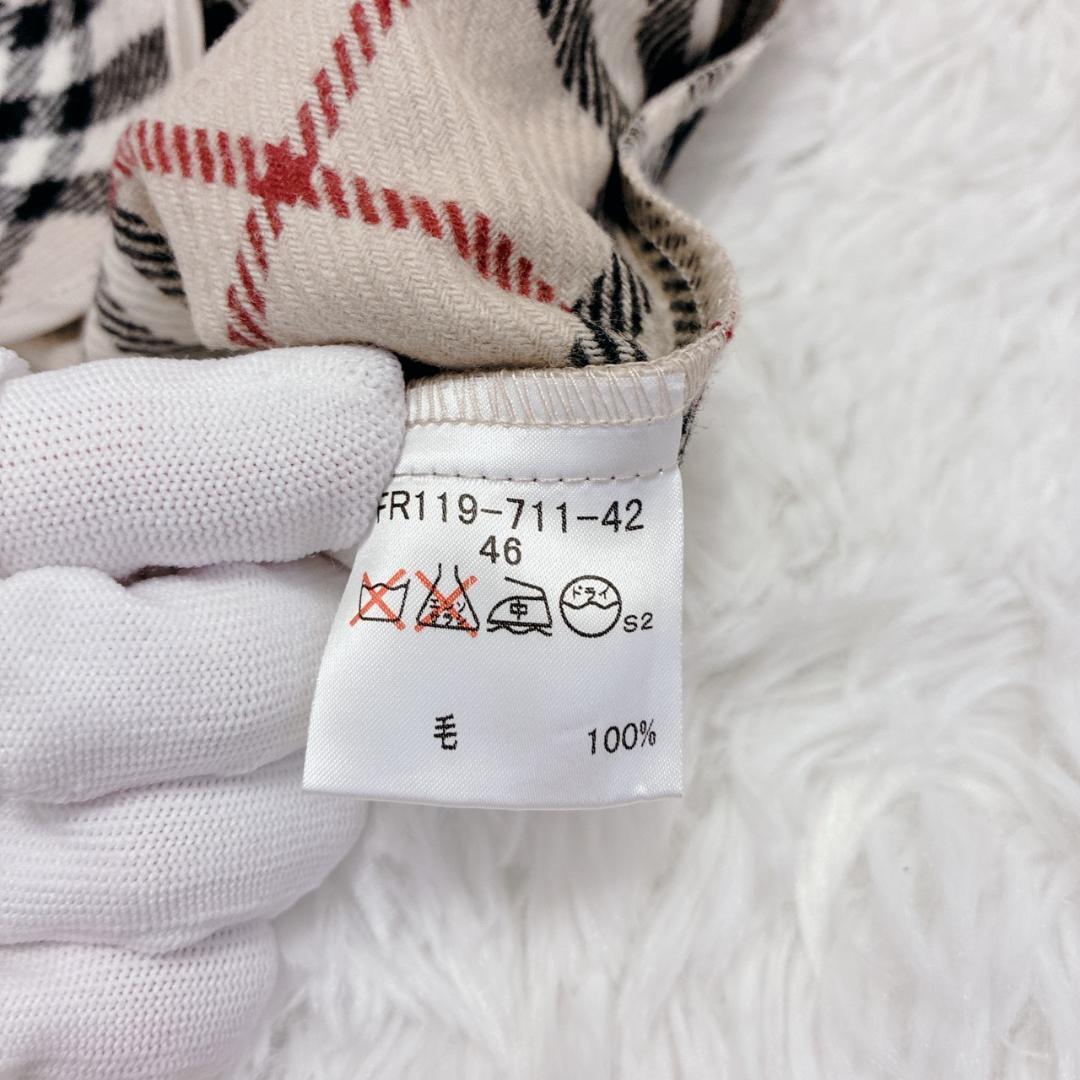 バーバリーロンドン ステンカラーコート ライナー付き ノバチェック ベージュ M