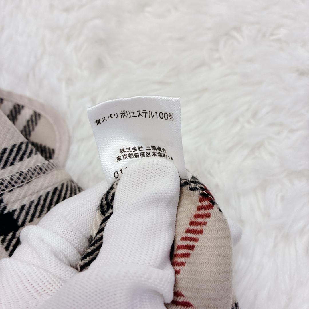 バーバリーロンドン ステンカラーコート ライナー付き ノバチェック ベージュ M