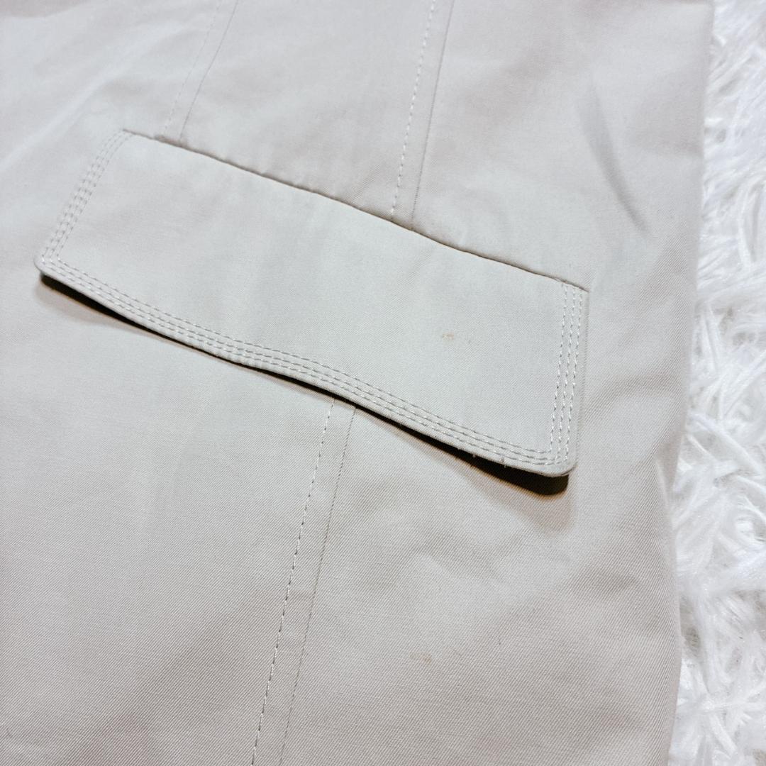 バーバリーロンドン ステンカラーコート ライナー付き ノバチェック ベージュ M