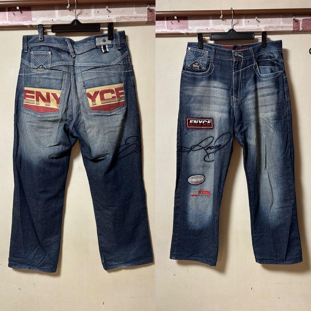 ENYCE・B系HIPHOPストリート・vintage激レア当時物・多数ロゴ。 USA