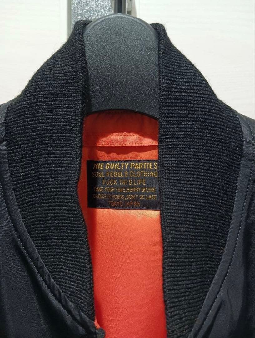 極美品　24FW ワコマリア MA-1 FLIGHT JACKET