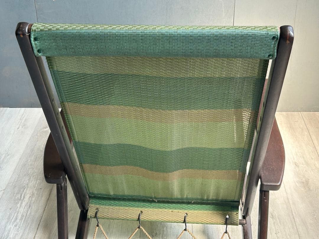 超希少 オールドマルニ maruni デッキチェア 折りたたみデッキチェア