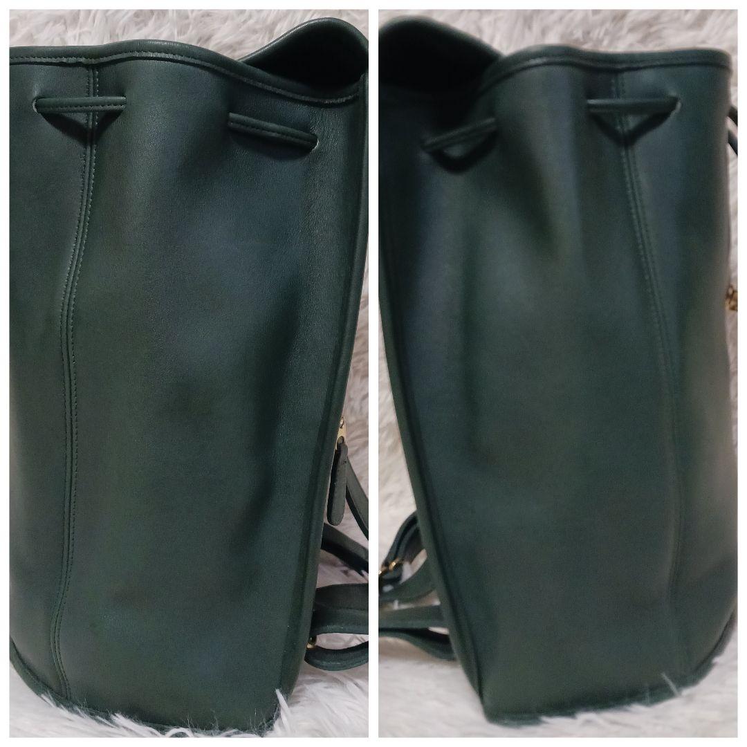 【美品】COACH オールドコーチ レザー リュック バックパック 9943