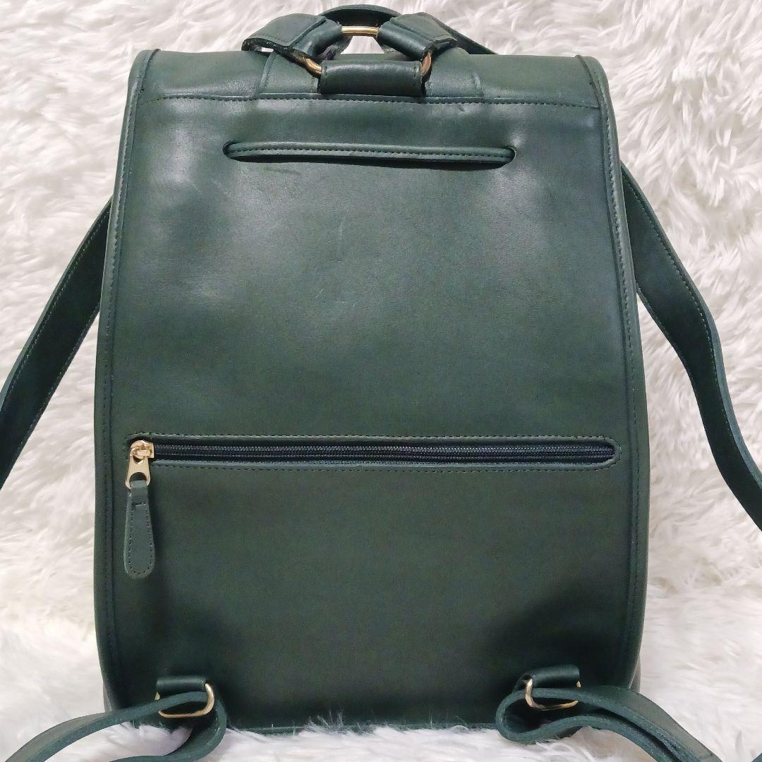【美品】COACH オールドコーチ レザー リュック バックパック 9943