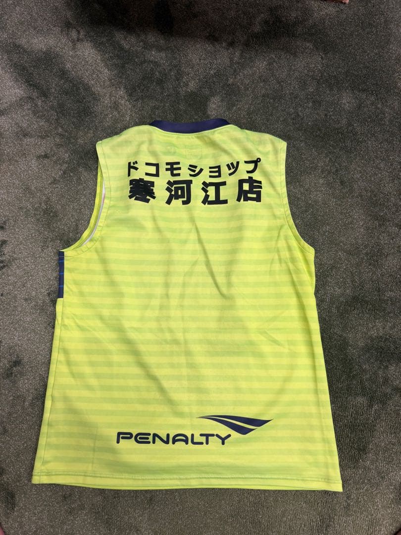 モンテディオ山形タンクトップ練習着蛍光イエロー