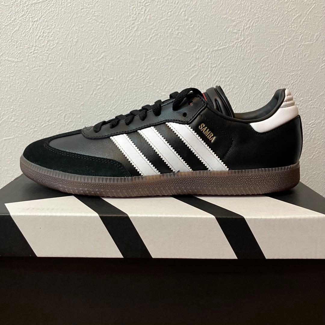 新品未使用　adidas Samba アディダス サンバブラック27.0cm