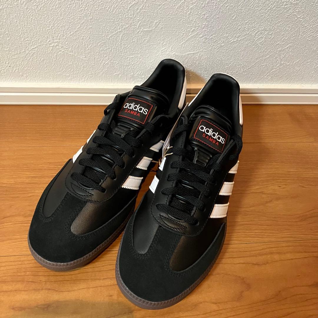 新品未使用　adidas Samba アディダス サンバブラック27.0cm