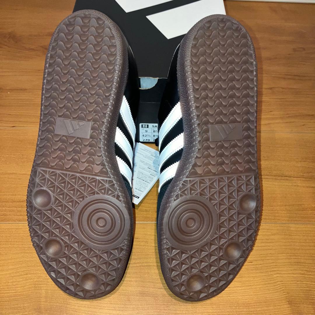 新品未使用　adidas Samba アディダス サンバブラック27.0cm