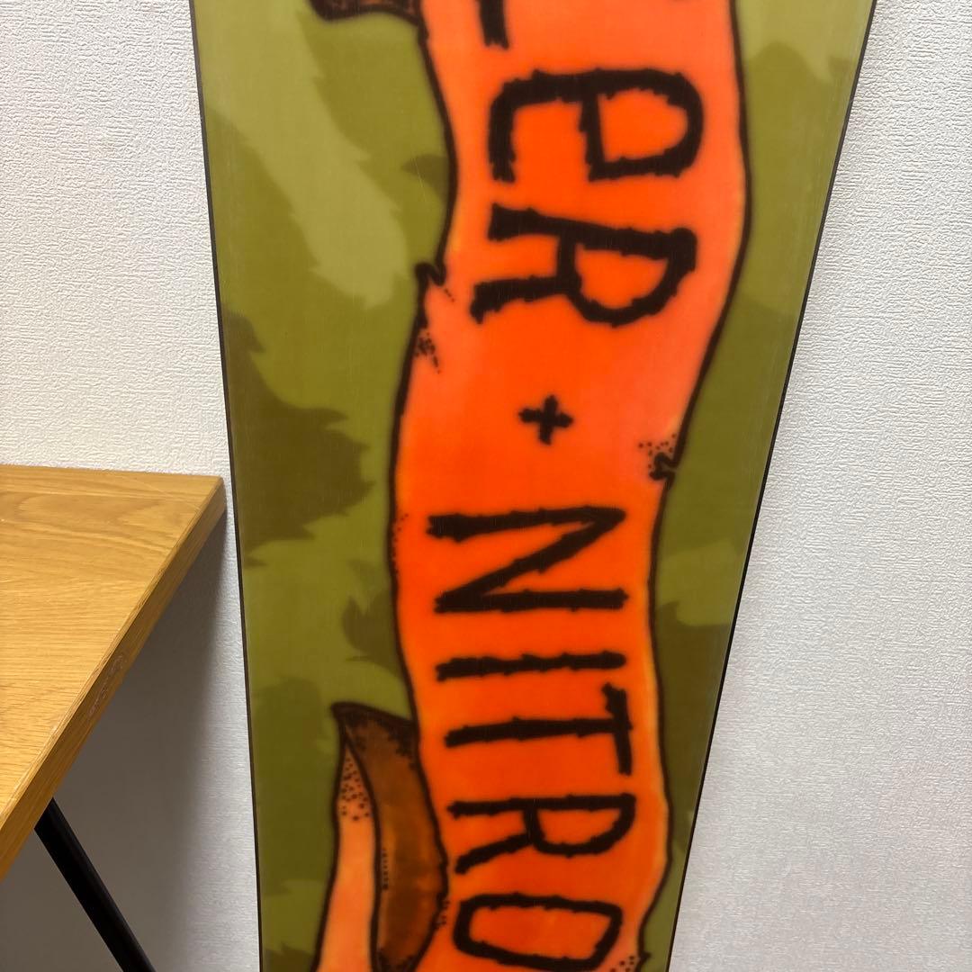 美品　レア　希少　NITRO nuat パウダーボード　スノーボード　163