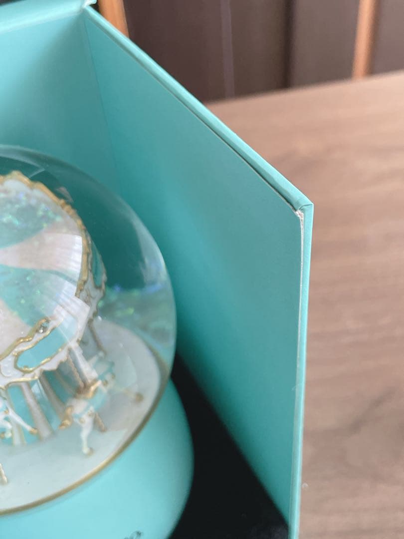 ティファニー オルゴール スノードーム メリーゴーランド - メルカリ